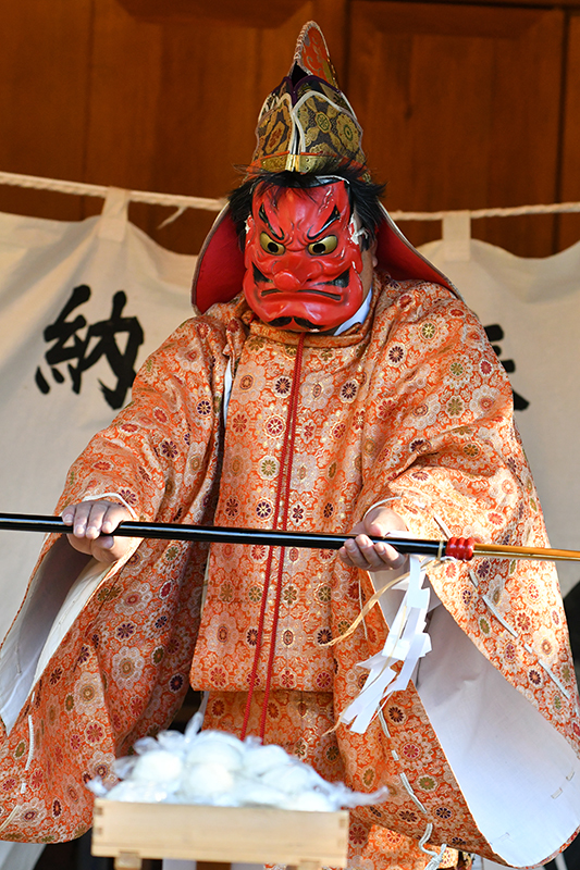 高根神明社の神楽