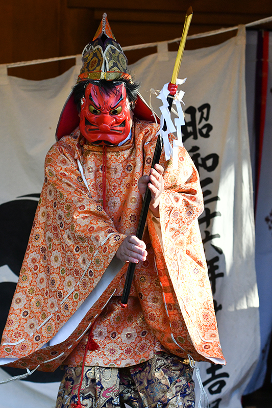 高根神明社の神楽