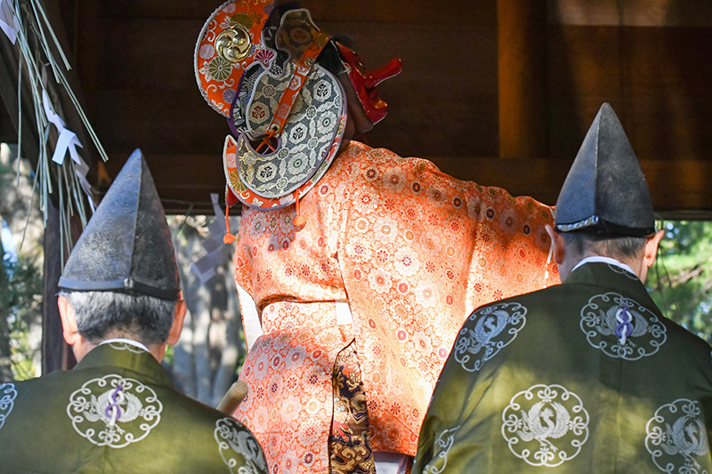 高根神明社の神楽