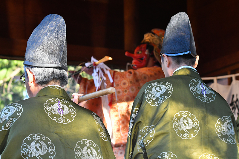 高根神明社の神楽