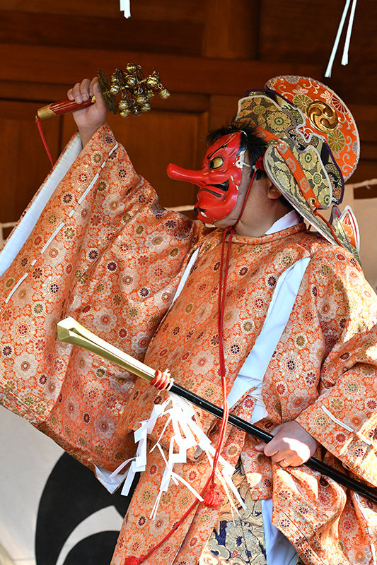 高根神明社の神楽