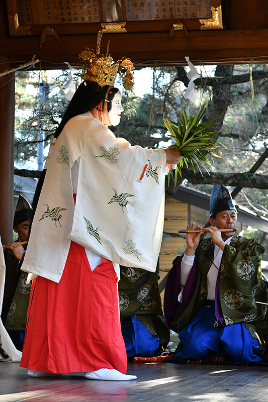 高根神明社の神楽