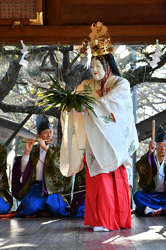 高根神明社の神楽