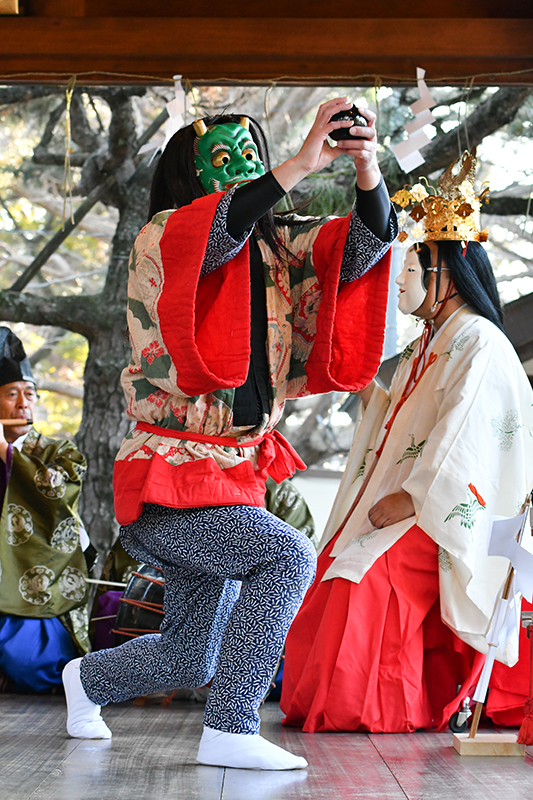 高根神明社の神楽