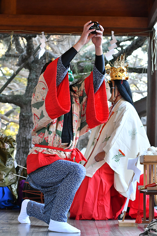 高根神明社の神楽