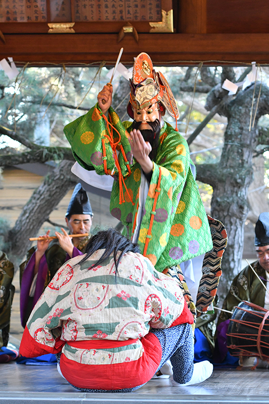 高根神明社の神楽