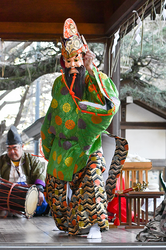 高根神明社の神楽