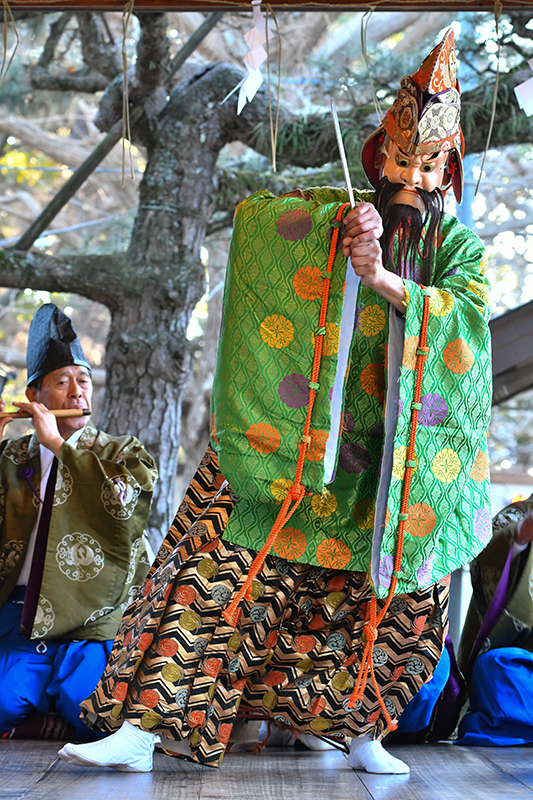 高根神明社の神楽